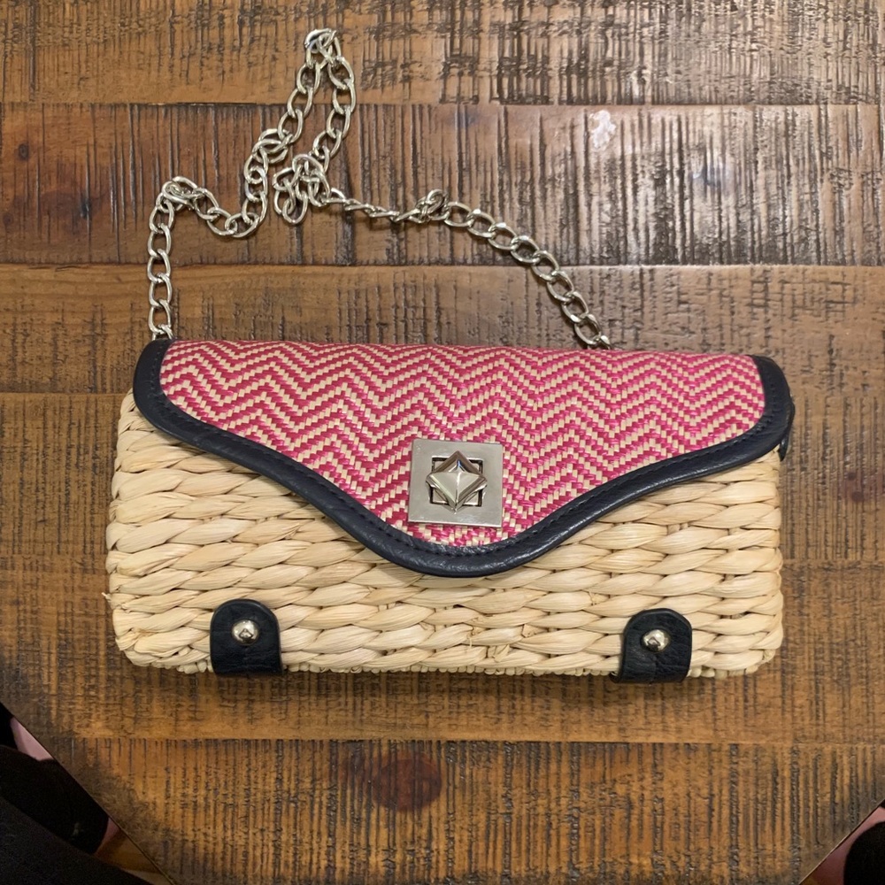 Straw Shoulder Bag